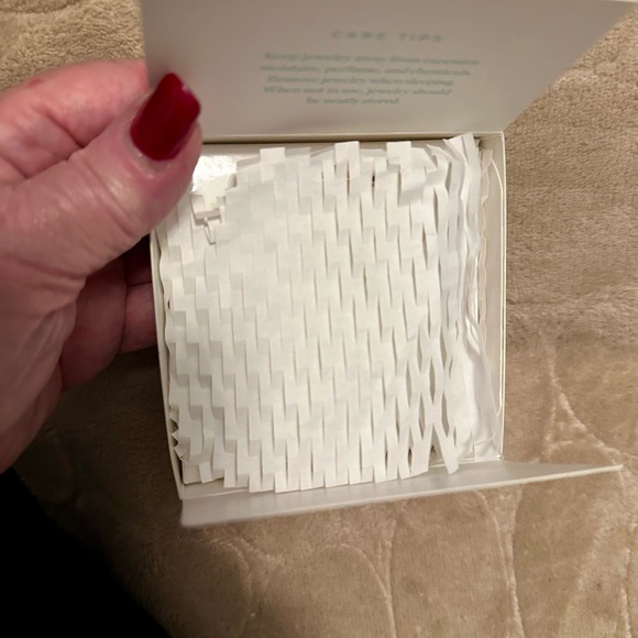 Stella & Dot Enamel Slider Bracelet Burgundy NEW - Picture 5 of 7